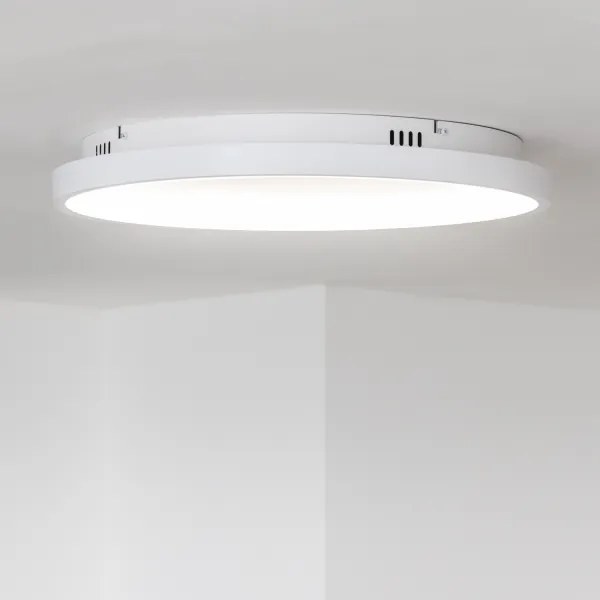 Brilagi - Plafonieră LED dimabilă FALCON SLIM, 42 W, 230 V, diametru 50 cm, albă + telecomandă