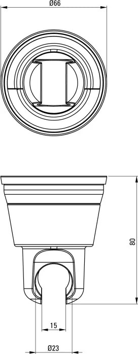 Easy-Fix Suport de perete, pentru dușurile de mână, cu ventuză Finisaj: Negru NDD_N21U