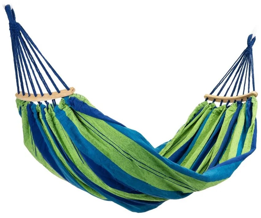 Hamac Catalina 224 x 150 cm, verde/albastru