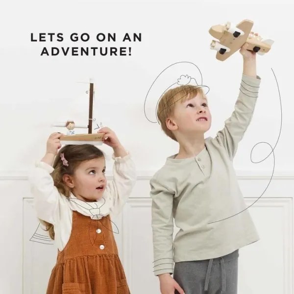 Le Toy Van - Avion din lemn