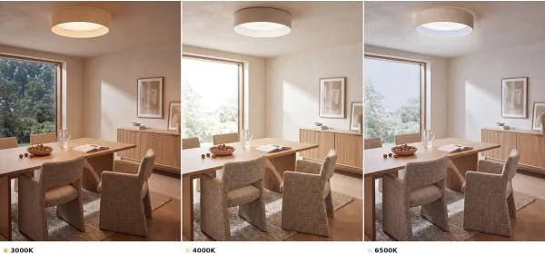 Brilagi - Plafonieră LED VELVET VARI LED/24W/230V CCT Ø 45 cm crem