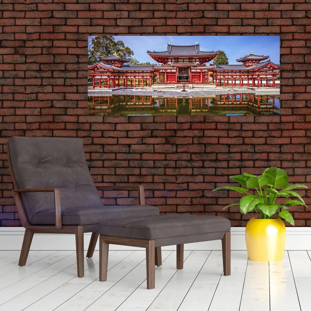Tablou - Templu budist (120x50 cm)
