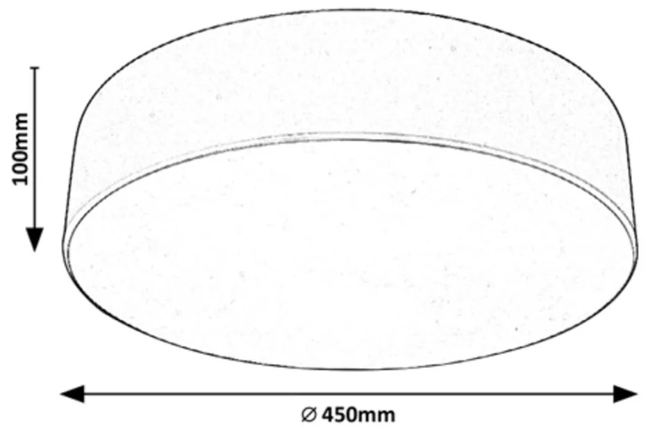 Lustra aplicata design modern circular Renata alba