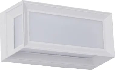 Brilagi - Aplică LED de exterior cu senzor PARKER LED/12W/230V alb IP44