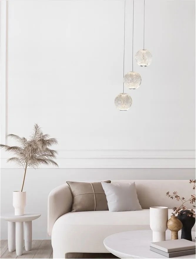 Lustra LED suspendata design decorativ BRILLANTE