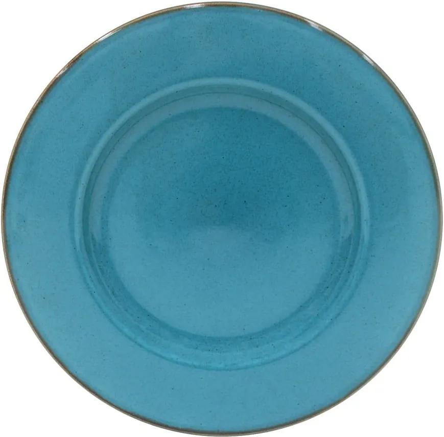 Farfurie pentru servit din ceramică Casafina Sardegna, ⌀ 34 cm, albastru