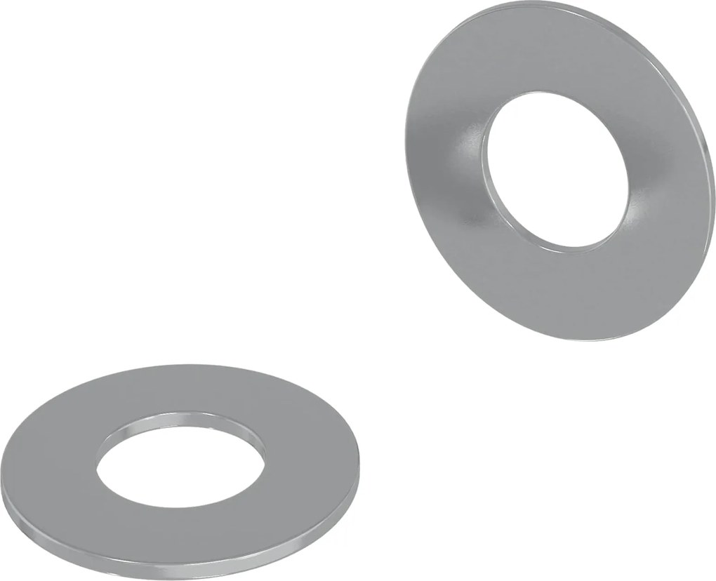 vidaXL Îmbinări 2 pcs Argintiu 16 x 16 x 1,5 cm Fier