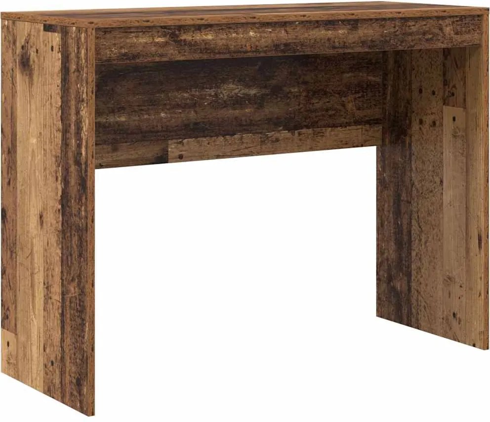 vidaXL Birou Lemn vechi 100 x 40 x 76 cm