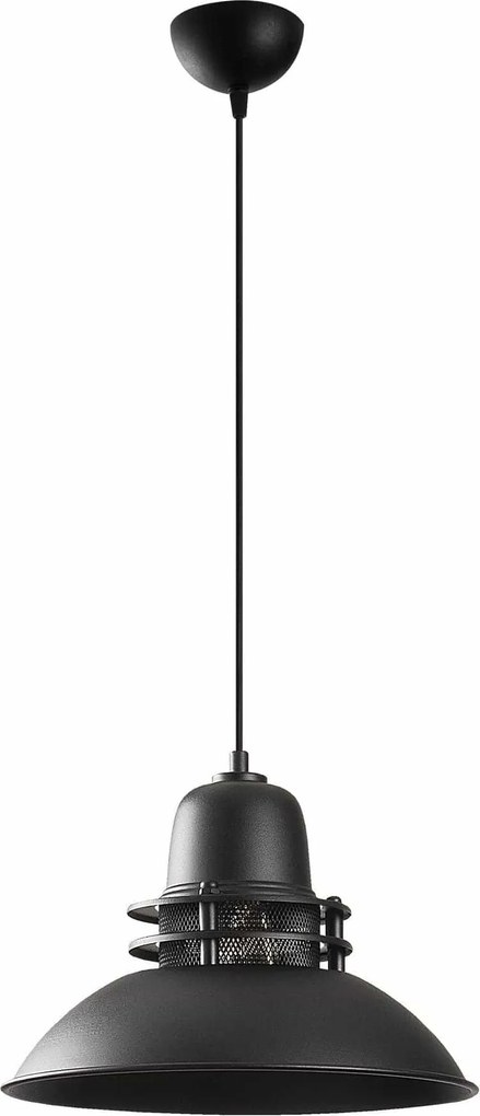 Lustra SAGLAM 3735, negru, metal, 34x37-123 cm