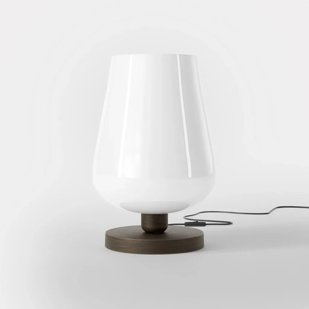 Veioza design italian din alama si sticla Talis