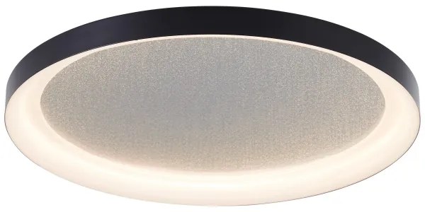 Plafonieră LED dimabilă Brilliant QUITO LED/30W/230V 3000K d. 42 cm negru