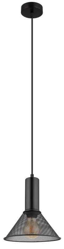 Pendul design industrial JEDD negru 21cm