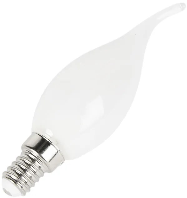 Set de 5 becuri cu filament LED E14 reglabile cu luminozitate F35 mat 3W