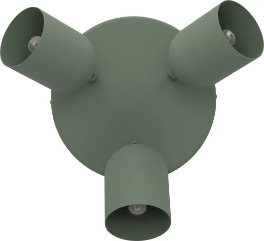 Eglo 44134 - Spot TILSTON, 3xE14/40W/230V, verde