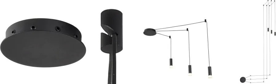 Accesoriu/ Cablu 6 metri cu dulie Ziko negru ZZ AZ2680