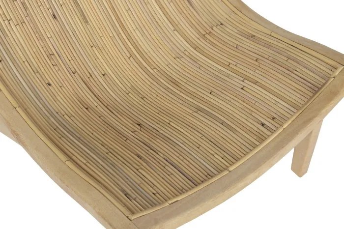 Scaun tip fotoliu din rattan
