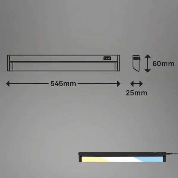 Corp de iluminat LED pentru corpuri de bucătărie LED/6,5W/230V 2700/4000/6500K Brilo