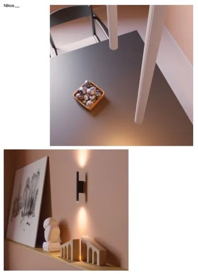 Redo 01-3856 - Lustra LED suspendată pe cablu NIKOS LED/8W/230V 3000K CRI 90 Ø 6 cm albă