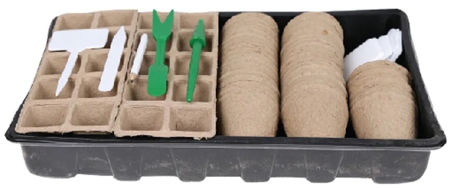 Set pentru pre-cultivarea plantelor, 42 piese