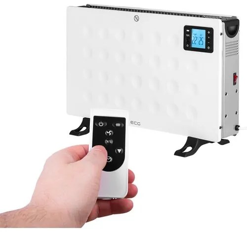Convector cu aer cald ECG TK 2080 DR White