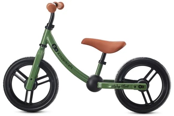 Bicicletă fără pedale KINDERKRAFT 2WAY NEXT verde