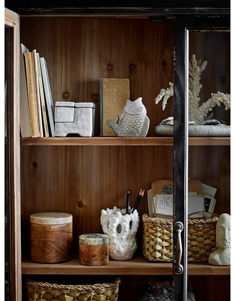 Coșuri de depozitare 3 buc. din iarbă-de-mare 26x16x16 cm Ramon – Bloomingville