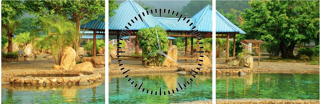 Shanghai hotel park (cu ceas) (90x30 cm)