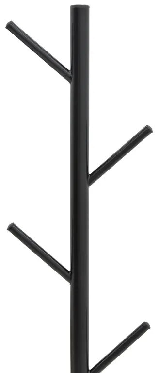 Cuier tip pom Fori Pako World Negru 30x30x173 cm
