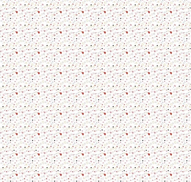 Fata de perna din bumbac LOVITA 40x60 cm, roz
