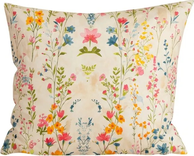 Husa pentru perna din microfibra MILLEFLEUR 45x45 cm, colorat