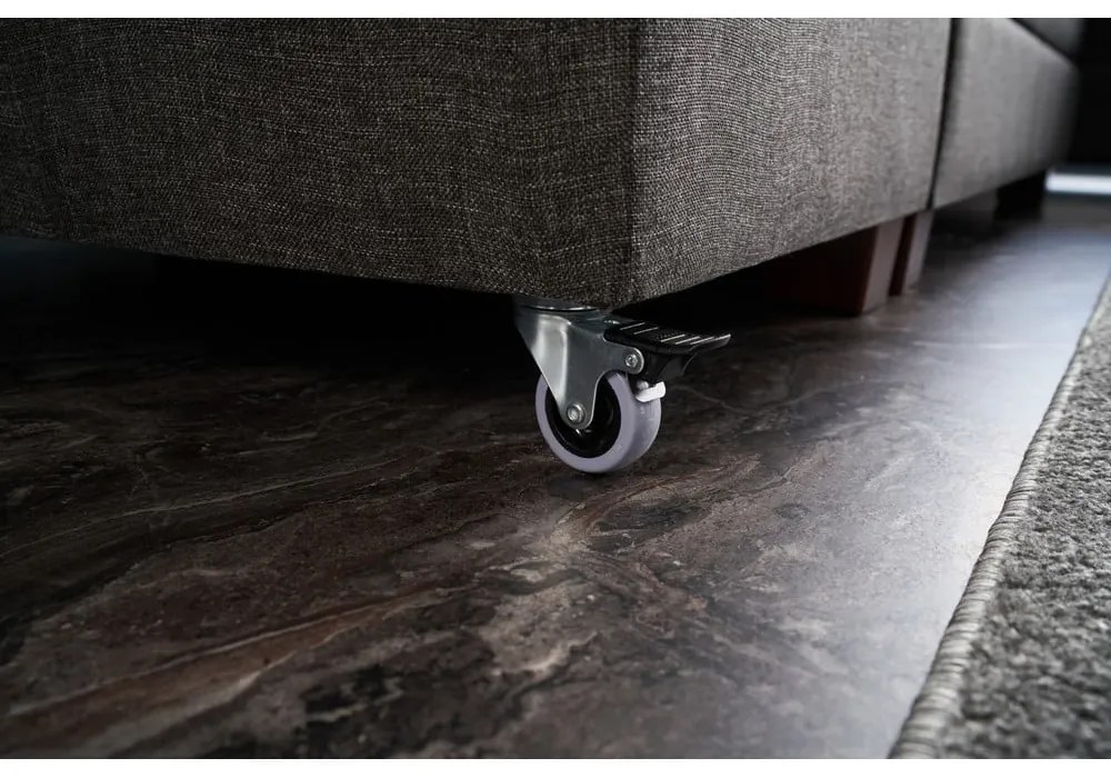 Colțar gri închis extensibil (colț pe partea stângă ) Manama – Balcab Home