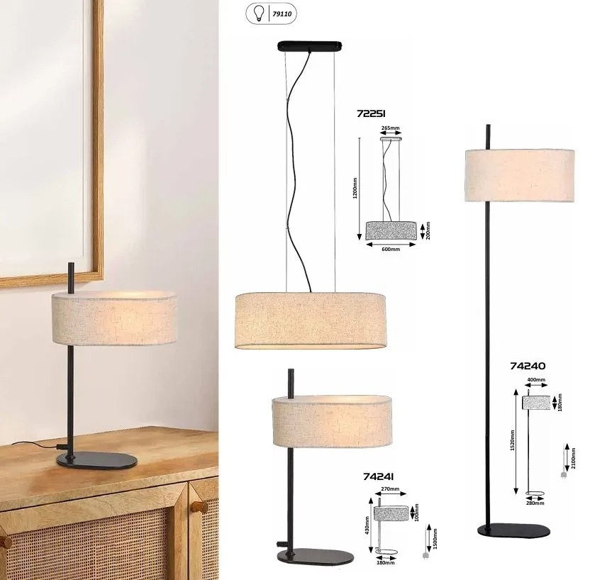 Lampadar, Lampa de podea moderna Narmin