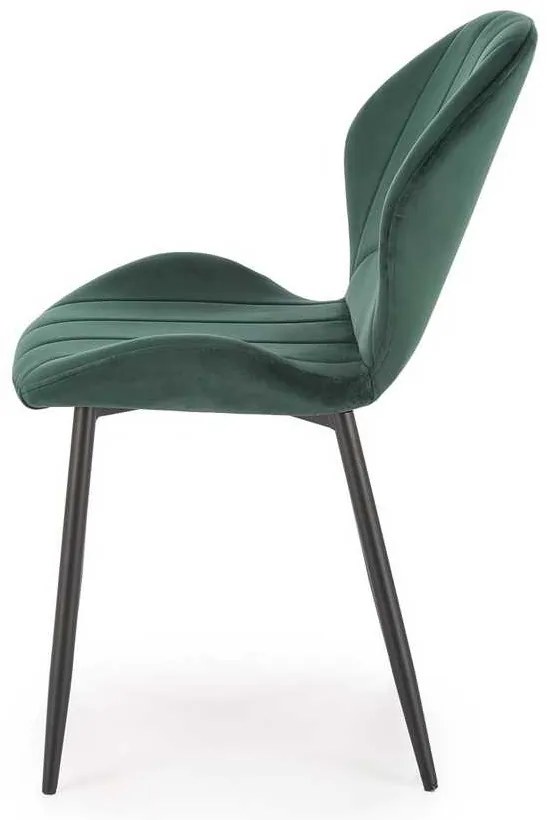 Scaun de bucătărie Vivien, verde închis