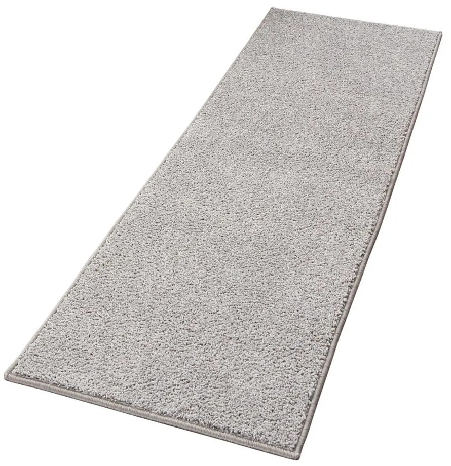 Covor Hanse Home Pure, 80x300 cm, gri deschis