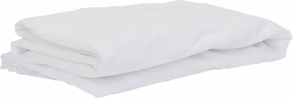 vidaXL Protecție de saltea, alb, 90x190 cm, impermeabilă