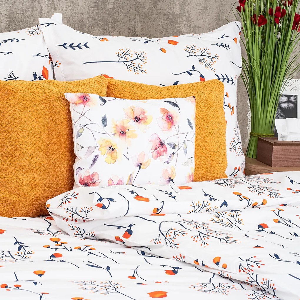 Lenjerie de pat din bumbac 4Home Floret, 140 x 200cm, 70 x 90 cm, 140 x 200 cm, 70 x 90 cm
