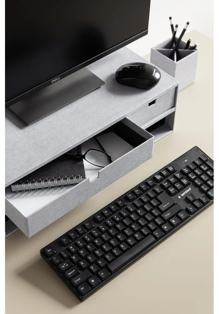 Organizator pentru sertar-pentru documente din carton Ted Canvas Paper Laminate – Bigso