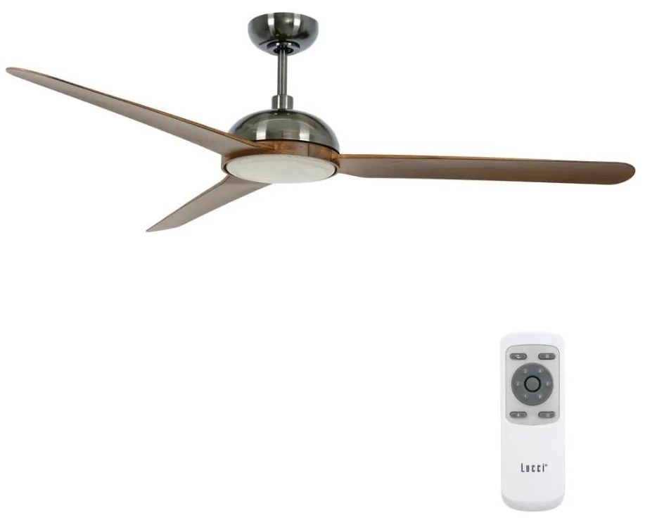 Lucci Air 213301 - Ventilator de tavan LED dimabil UNIONE 1xGX53/12W/230V + telecomandă