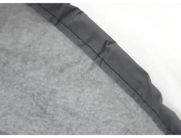 Husă pentru vatră 93x58 cm gri