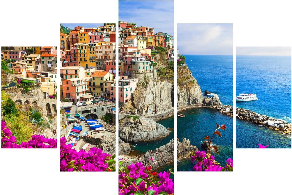 Tablou - Satul italian Manarola (150x105 cm)