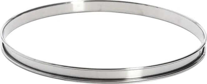 Inel de tort cadru rotund De Buyer 3091.24N 24 cm, oțel inoxidabil, 24 cm