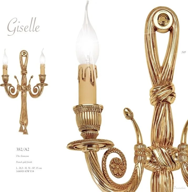Aplica de perete LUX realizata manual Giselle