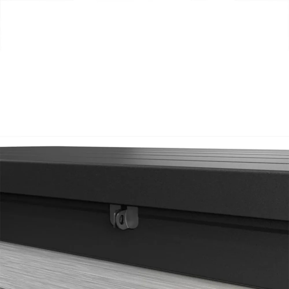 Denali duotech ladă de plastic pentru grădină 570 L gri-maroniu