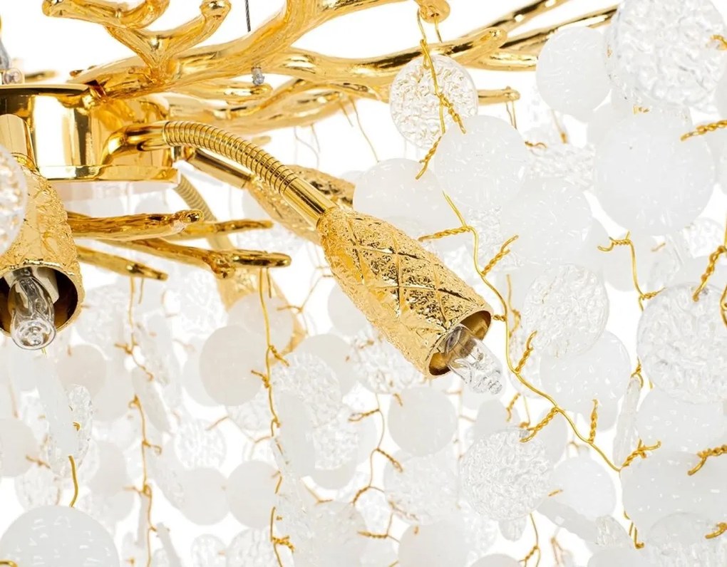 Lustra moderna design deosebit Tree Branches 60 gold