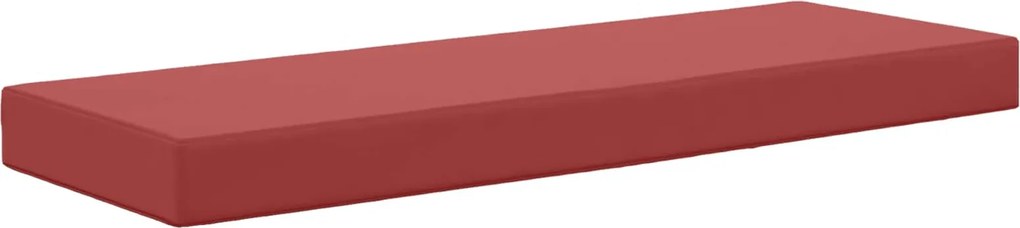 vidaXL Pernă pentru șezut bordo 115 x 40 x 8 cm 100% Polyester