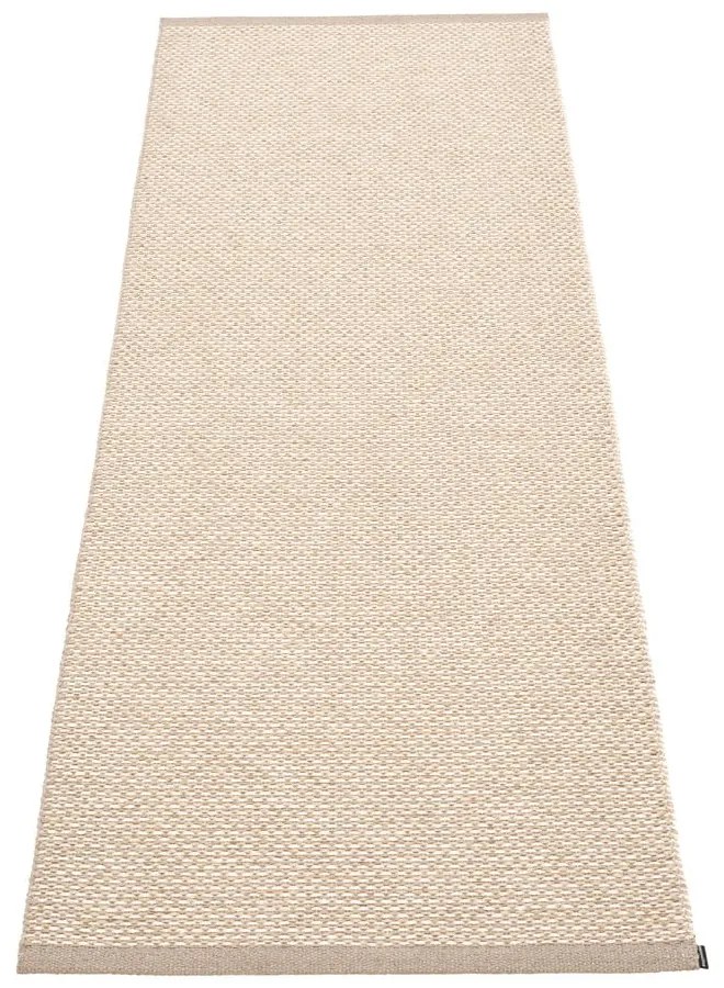 Covor tip traversă pentru interior și exterior crem 70x200 cm Effi Mud – Pappelina