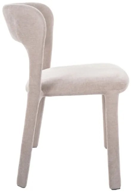 Scaun de bucatarie tapitat WIND, bej