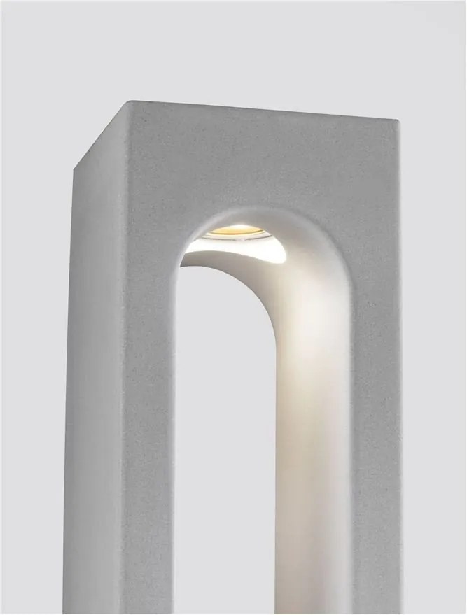 Stalp LED iluminat exterior din beton IP65 STAGE H-70cm