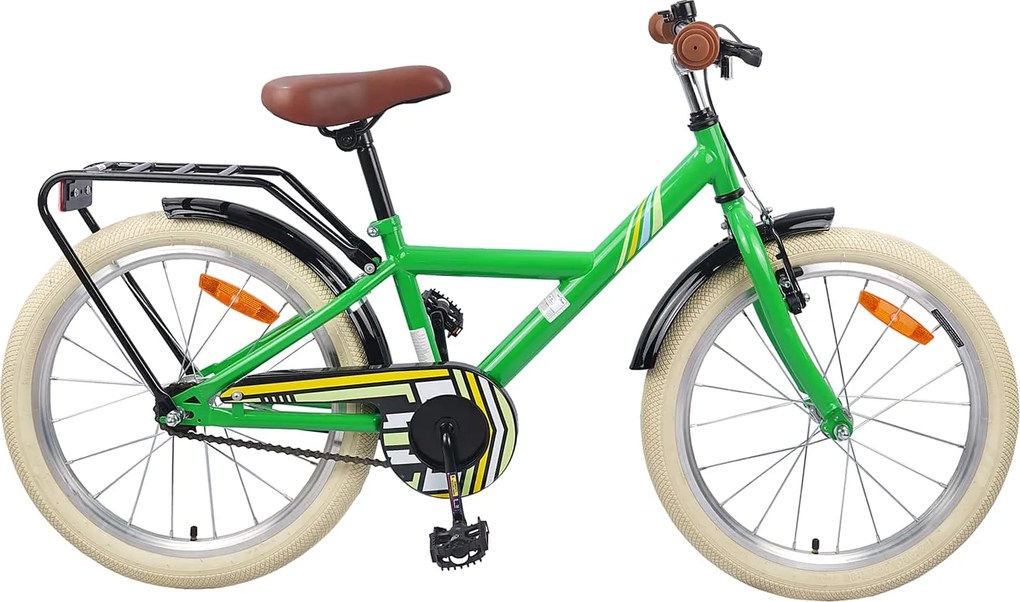 vidaXL Bicicletă pentru Copii 24 Inci pentru 8-12 ani Verde