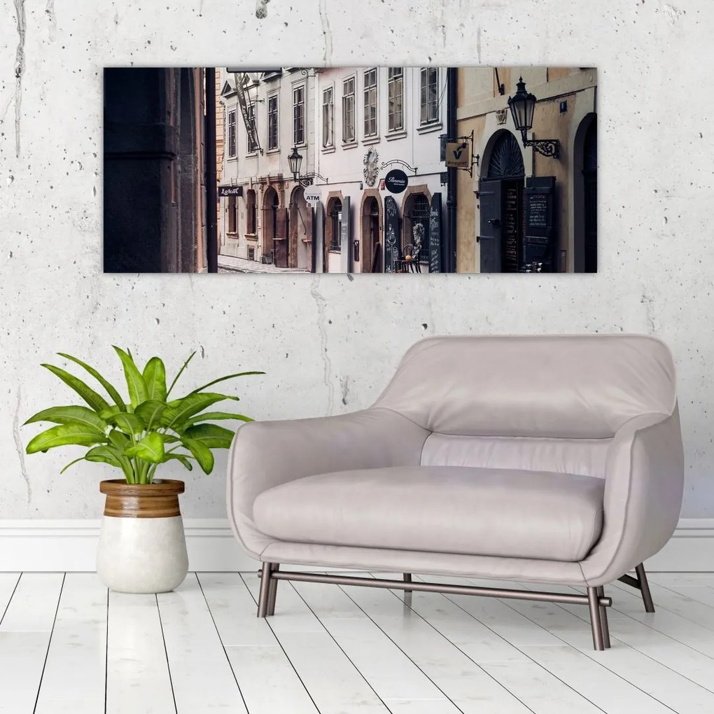 Tablou - Strada din Praga (120x50 cm)